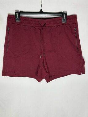 Athletic Works Women’s Drawstring Wine Athletic Shorts